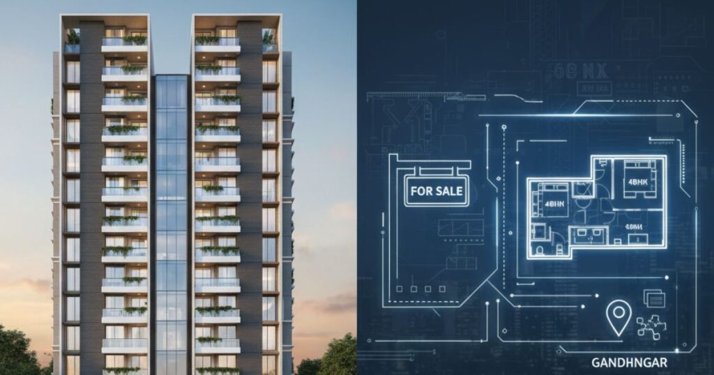 4BHK Flats for Sale in Gandhinagar