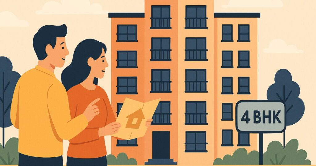 4BHK Flats for Sale in Gandhinagar